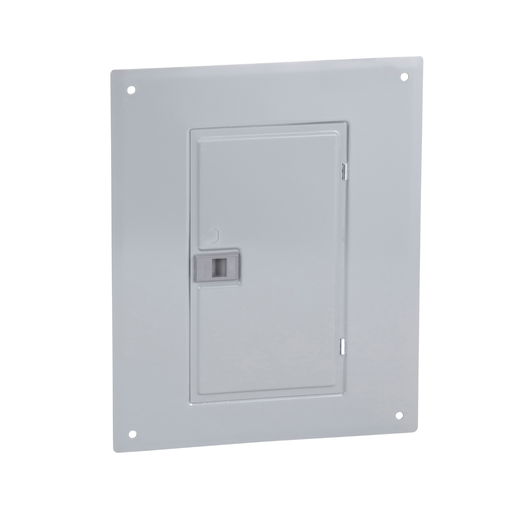 QOC16UF - Replacement cover, QO, for 16 space load center, flush, gray