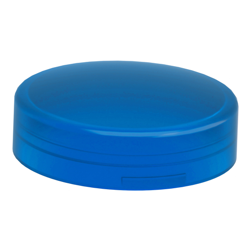 Mayer-DDS-Head for pilot light, Harmony XB4, Harmony XB5, blue, 22mm, universal LED, plain lens, unmarked-2