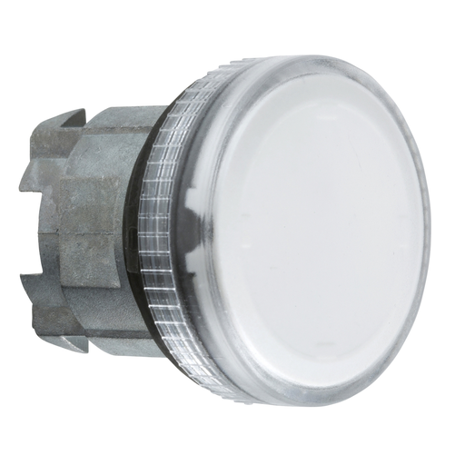 Mayer-DDS-Head for pilot light, Harmony XB4, clear Ø22 mm with grooved lens BA9s bulb-1