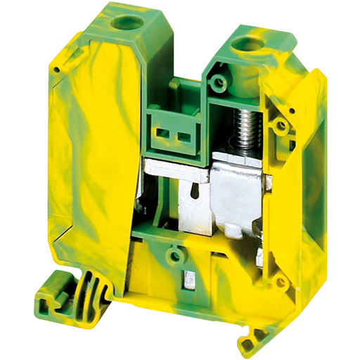Mayer-DDS-Terminal block, Linergy TR, green-yellow, 35mm², protective earth, 2 points, Set of 50-1