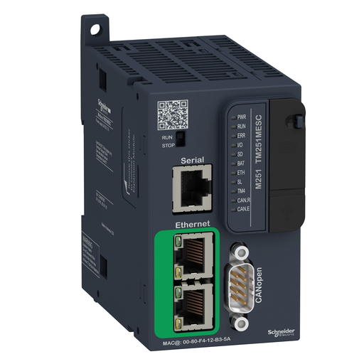 TM251MESC - logic controller, Modicon M251, Ethernet CAN