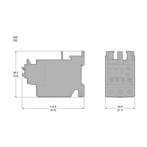Mayer-DDS-TeSys Deca, thermal overload relay, 48 to 65 A, class 10A, EVERLINK-2