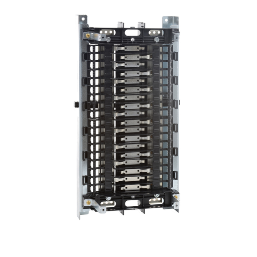 Mayer-DDS-Panelboard interior, NQ, main lugs, 600A, Cu bus, 72 pole spaces, 3 phase, 3 wire, 240VAC, 48VDC-1