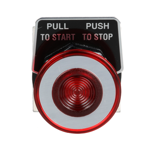 Mayer-DDS-30mm Push Button, Type K, push pull operator, red mushroom cap-2