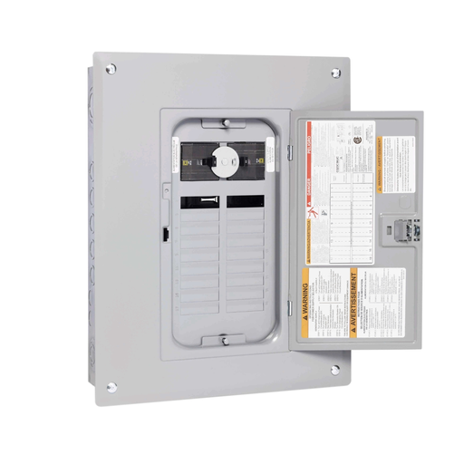Mayer-DDS-Generator panel, QO, 1 phase, 18 spaces, 36 circuits, 60A main breaker, PoN, NEMA1, cover with door-1