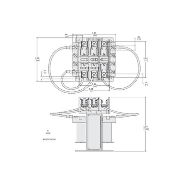 Mayer-DDS-Industrial control transformer, Type TF, 1 phase, 50VA, 208/230/460V primary, 115V secondary, 50/60Hz-2