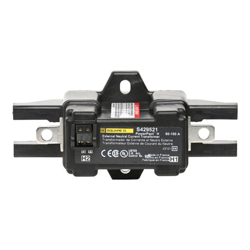 Mayer-DDS-Circuit breaker accessory, PowerPacT H, Micrologic, external neutral current transformer, ENCT, 60A to 100A-2