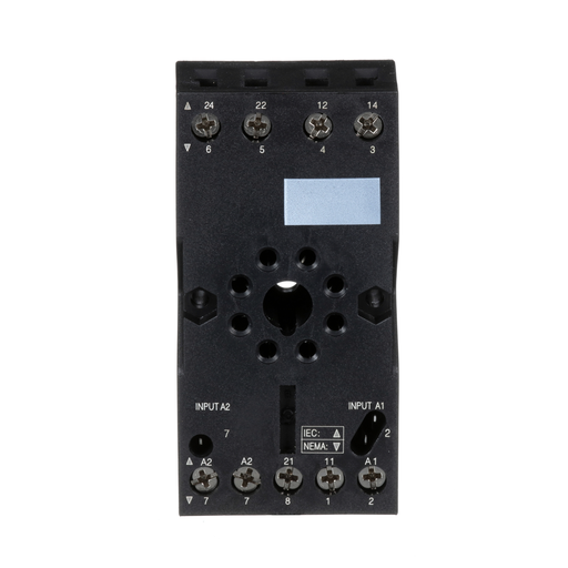 Mayer-DDS-Harmony, plugin relay socket, mixed contact, 10 A, 250 V, octal connector, for RUMC2 relays-2