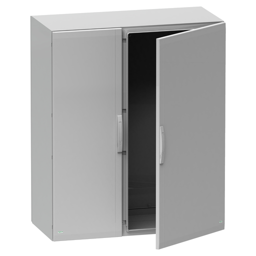 Mayer-DDS-Floor standing polyester enclosure, PanelSeT PLA, plain door, completely sealed, 1000x1000x320mm, IP65, IK10-2