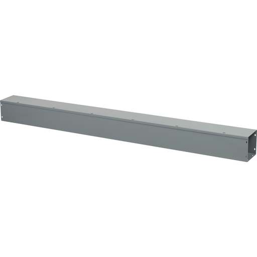 Mayer-DDS-Wireway, Square-Duct, 6 inch by 6 inch, 6 feet long, hinged cover, N1 paint, NEMA 1-1