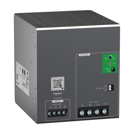 Mayer-DDS-Regulated Power Supply, 380...500V AC, 24V, 40A, 3 phases, Universal-1