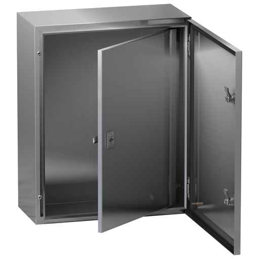 Mayer-DDS-Internal door for Spacial WM encl. H400xW300 steel, RAL7035.Adjustable in depth-1