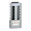 Panelboard interior, NF, main lugs, 125A, Cu bus, 30 pole spaces, 3 phase, 4 wire, 600Y/347VAC max