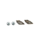 Circuit breaker accessory, PowerPacT H, lug kit, mechanical, terminal, control wire, qty 2