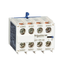 Contactor, auxiliary contact block, TeSys K, 2 NO and 2 NC, top mount, screw clamp terminals