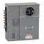 Branch unit, EZ Meter-Pak, 225A, 1 x 7 jaw socket, 208Y/120VAC, test block bypass, ringed, 1200A Al/Cu busbar