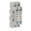 Plug in relay, Type N, relay socket, 8 blade, for 8510R relays, bulk packaged