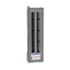 Panelboard interior, NQ, main lugs, 225A, Cu bus, 84 pole spaces, 1 phase, 3 wire, 240VAC, 48VDC