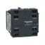 Auxiliary contact block, TeSys K, 1NO+1NC, front mounting, spring terminals