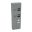 Meter center, MP Meter-Pak, 2 sockets, lever bypass, jaw release, 5 jaws, 300A bus, 225A max breaker rating, ringless
