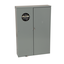 Meter mains, QO, CSED, ringless socket, 400A, surface mount, maximum 12 spaces, Class 320 with lever bypass