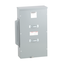 Main lugs unit, EZ Meter-Pak, 600A, 120/240VAC, 1ph/3W, 800A bus, OH/UG, Type 3R