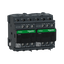 IEC contactor, TeSys Deca reversing, 12A, 7.5HP at 480VAC, 3 phase, 3 pole, 3 NO, 120VAC 50/60Hz coil, open style