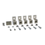 Transformer accessory, lug kit, mechanical, 400A, 600kcmil to 4 AWG, 2-250kcmil to 1/0 AWG, qty 5