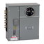 Branch unit, EZ Meter-Pak, 225A, 1 x 5 jaw socket, 208Y/120VAC, test block bypass, ringed, 1200A Al/Cu busbar