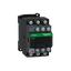 IEC contactor, TeSys D, nonreversing, 18A, 10HP at 480VAC, 3 phase, 3 pole, 3 NO, low consumption 24VDC coil, open style