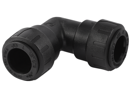 Elbow, 1/2" CTS, Black