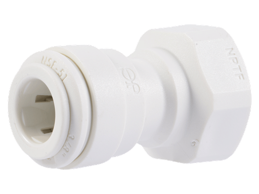 3/8-in OD x 1/4-in NPTF Push-to-Connect Female Connector Fitting (10-Pack)