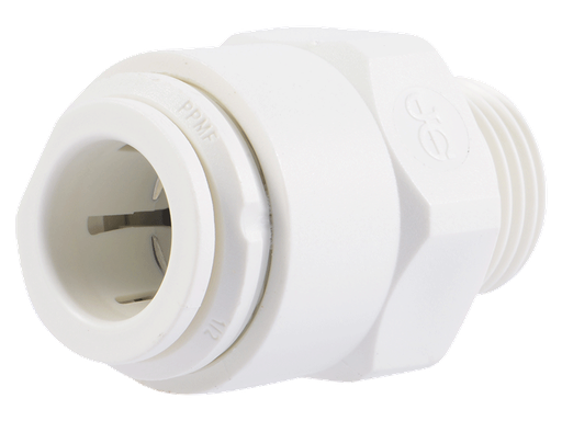 1/2-in OD x 3/8-in NPTF Push-to-Connect Male Connector Fitting (10-Pack)