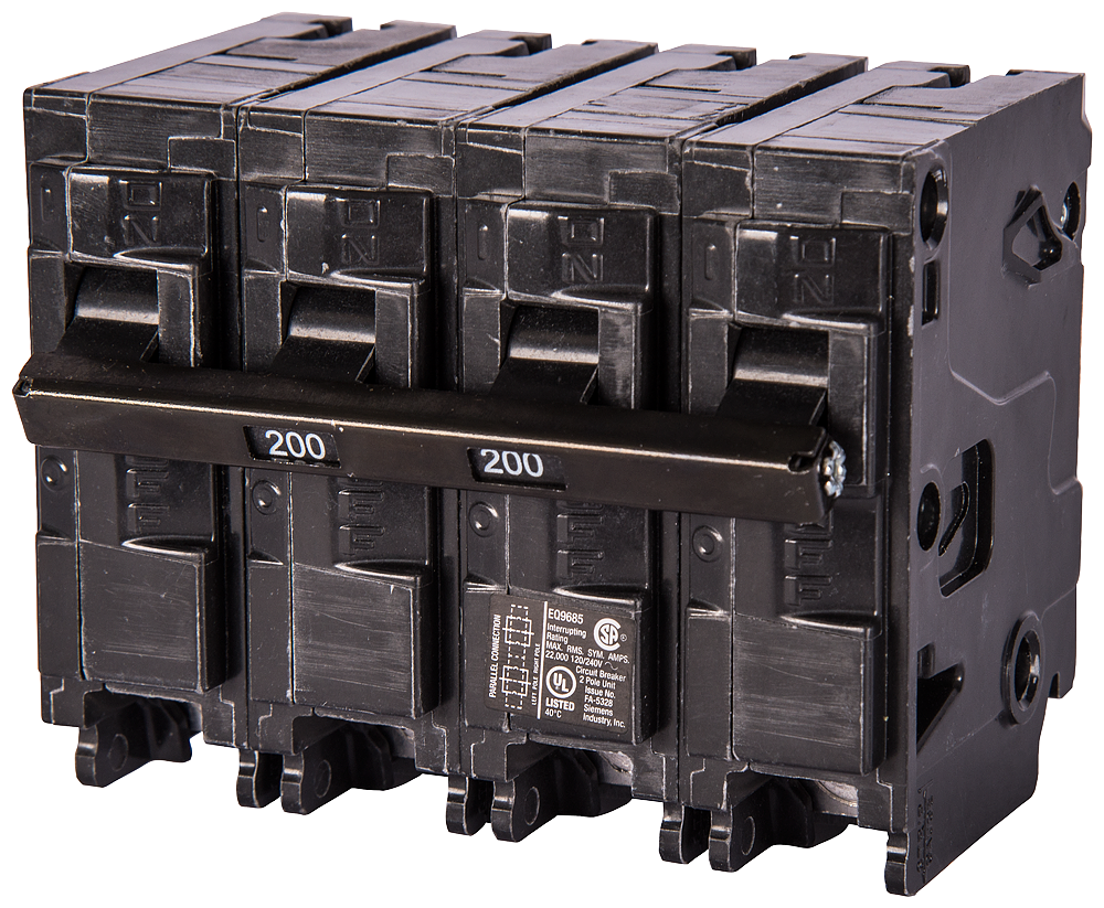 Product image for Siemens EQ9685 200 Amp Load Center Main Breaker Kit