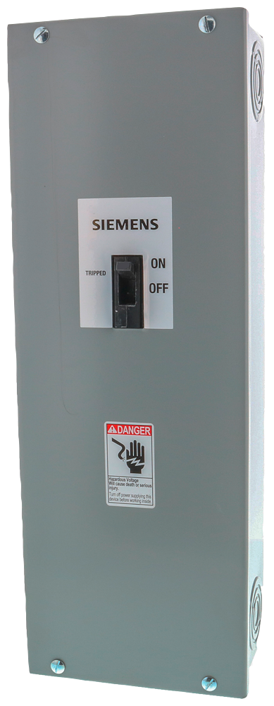Product image for Siemens CED6N1S 7-19/32 x 5-7/64 x 21-15/32 Inch 125 Amp NEMA 1 Surface Enclosure