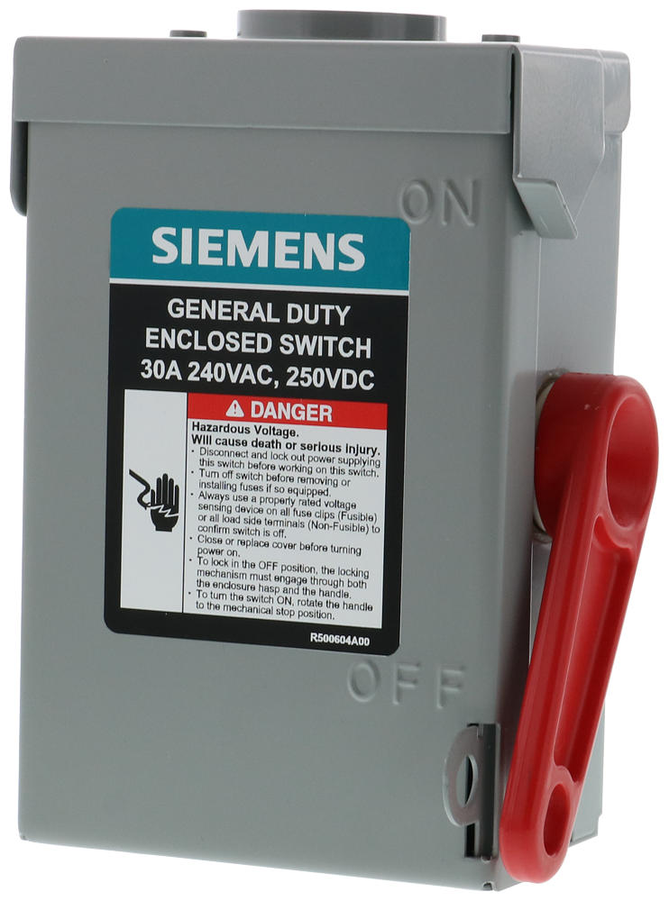 Product image for Siemens GNF221RA GDSS NF 2P2W 240V 30A