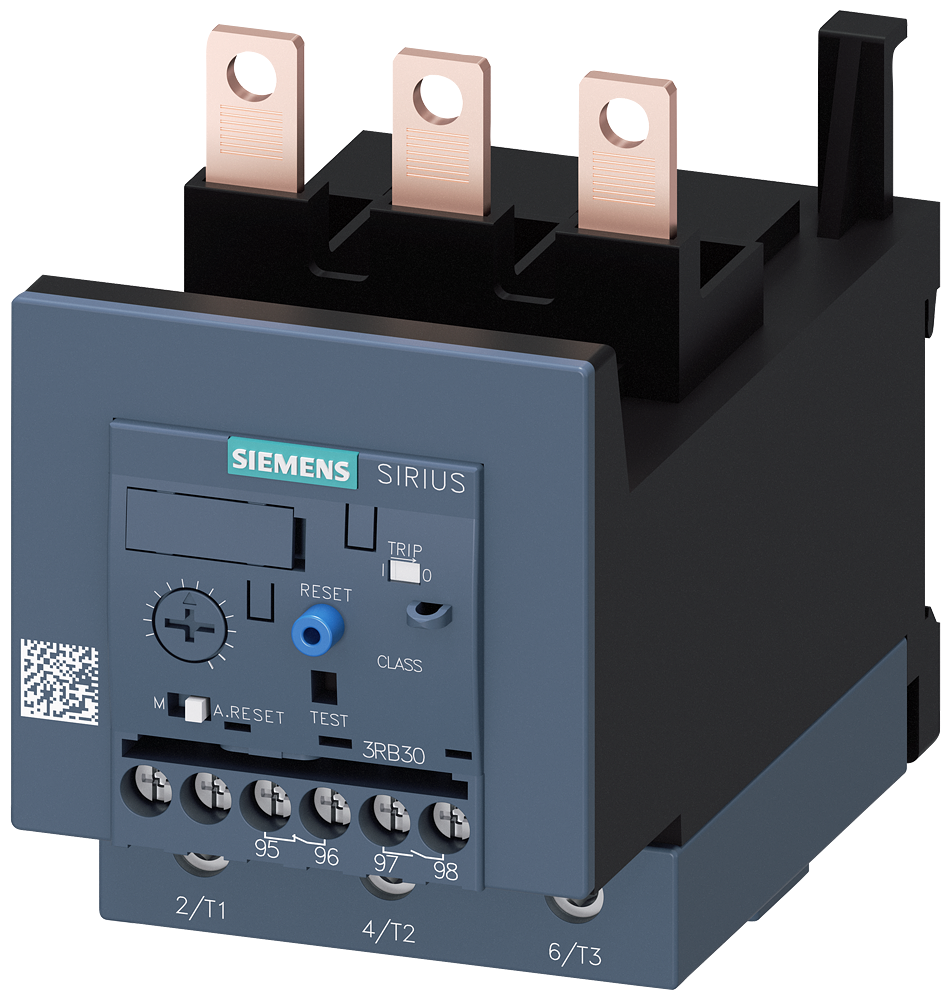 Product image for Siemens 3RB30461XB0 ELECTRONIC OVERLOAD