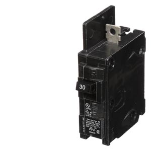 Product image for Siemens BQ1B030 1-Pole 30 Amp 120 Volt 10 K Circuit Breaker