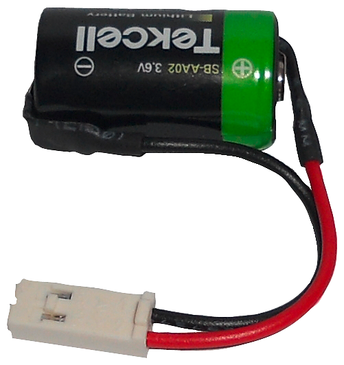 Product image for Siemens 6ES79711AA000AA0 3.6 Volt 0.85 Ah Lithium Backup Battery