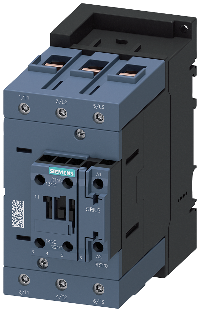 Siemens 3RT20461AV60 CONTACTOR.AC3:45KW Product image for Siemens 3RT20461AV60 CONTACTOR.AC3:45KW