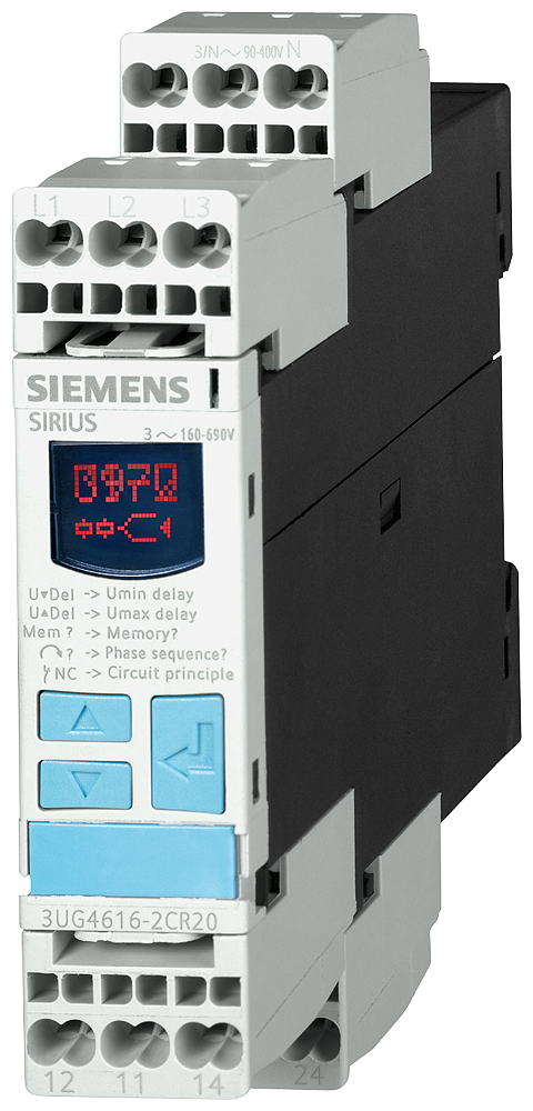 Product image for Siemens 3UG46172CR20 VOLTAGE MONITORING