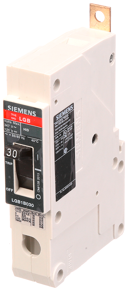 Product image for Siemens LGB1B030B BRKR LGB 30A 1P 277V