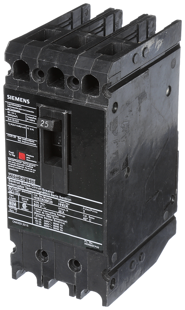 Product image for Siemens ED63A003 ED MCCB,18kA@60