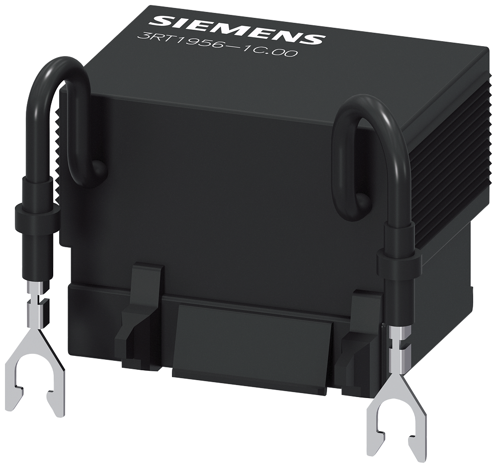 Product image for Siemens 3RT1956-1CC00 48 to 127 VAC 70 to 150 VDC RC Element Surge Suppressor