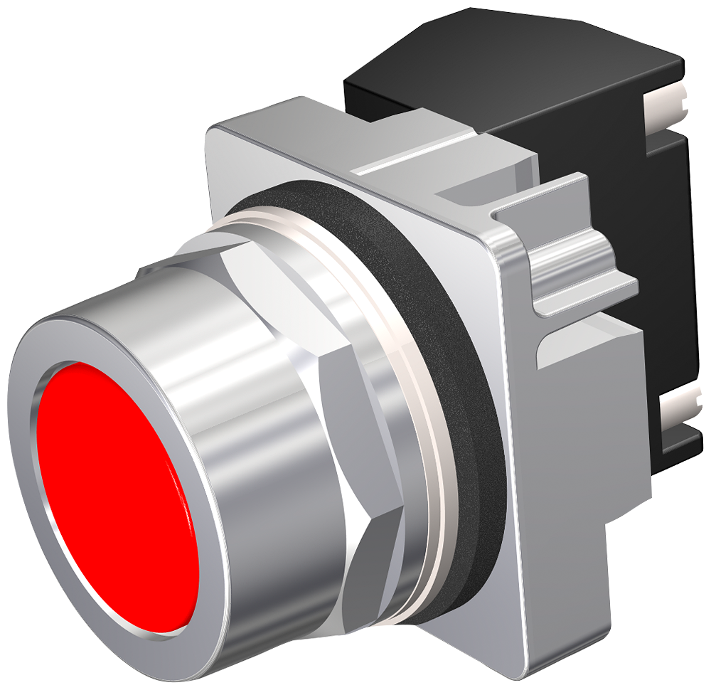 Product image for Siemens 52PM8A2K PUSHBUTTON,MOM,RED,FLU