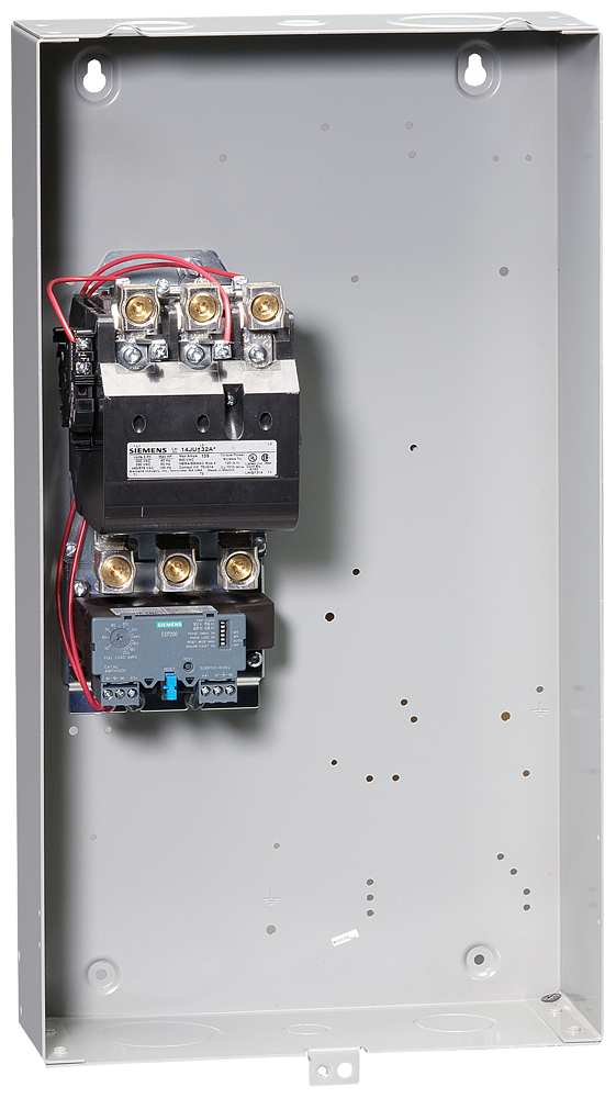 Product image for Siemens 14JUH32BA 120/220 to 240 VAC 50 to 200 Amp 100 Hp 3-Phase 3-Pole Size 4 Non-Reversing NEMA Motor Starter