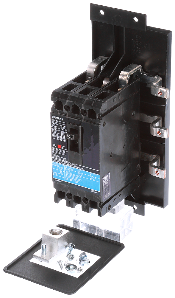 Product image for Siemens MBKED3100A 240/480 Volt 100 Amp 65 kA 3-Pole Main Breaker Mounting Kit