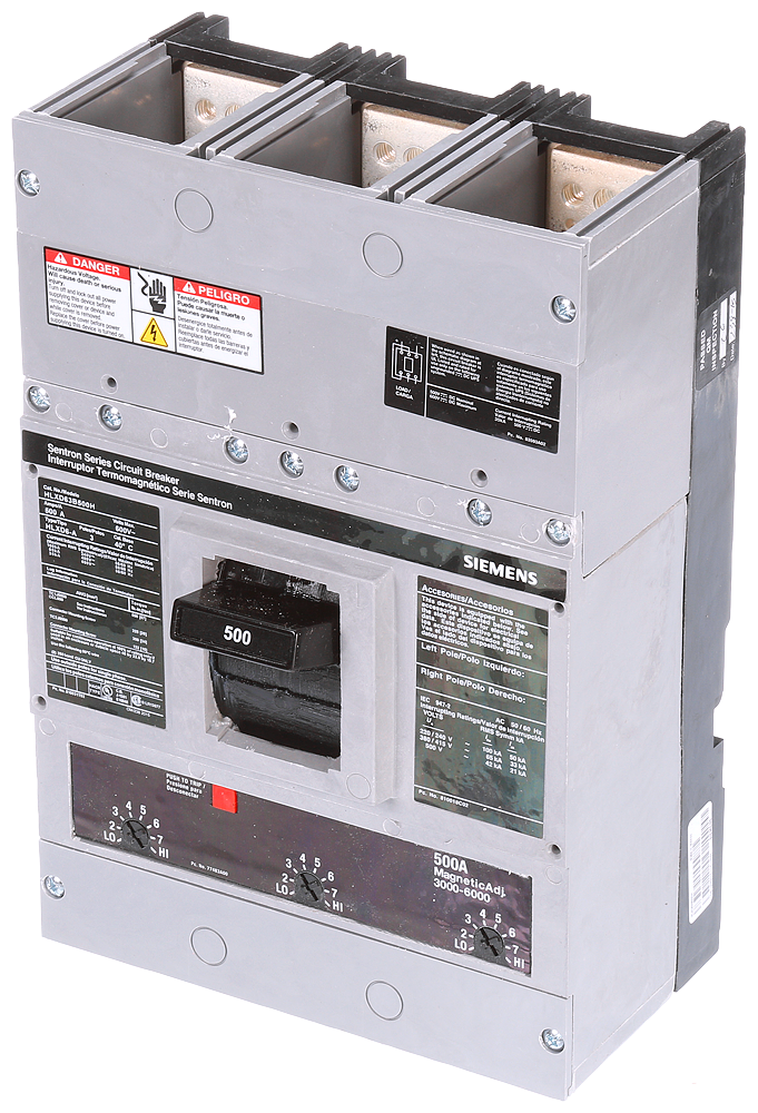 Product image for Siemens HLXD63B500H BRKR HLD6 3P 600V 5