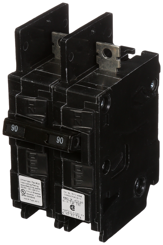 Product image for Siemens BQ2B090H DISJ. BQH,TM,2P