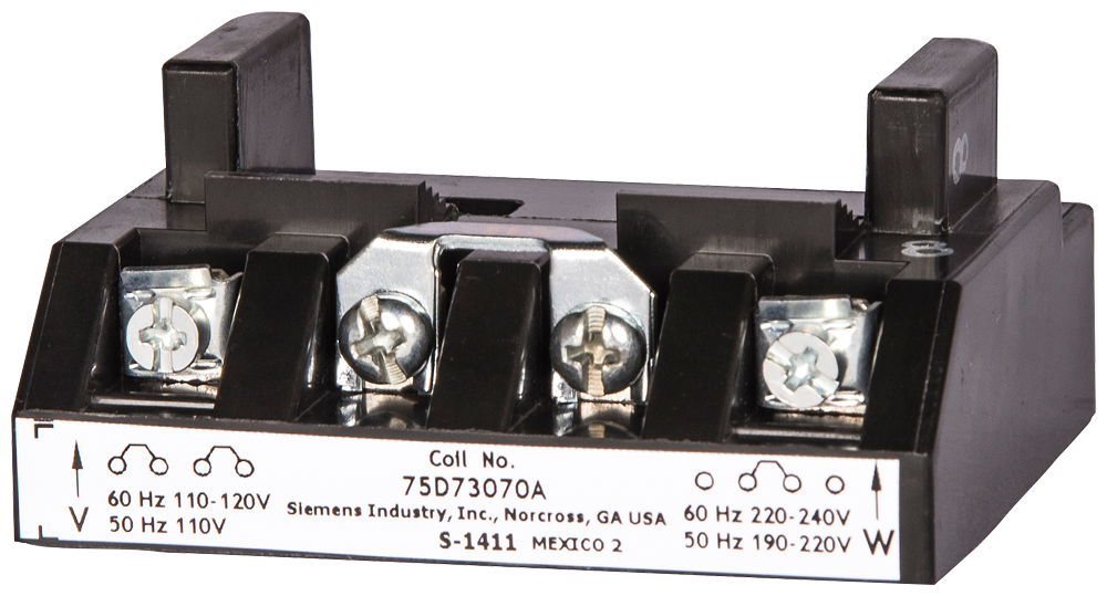 Product image for Siemens 75D73070L 240 VAC 50 Hz/277 VAC 60 Hz Contactor Coil